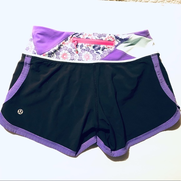 Lululemon Groovy Run Short Purple Power Quilt 2 - Picture 2 of 6